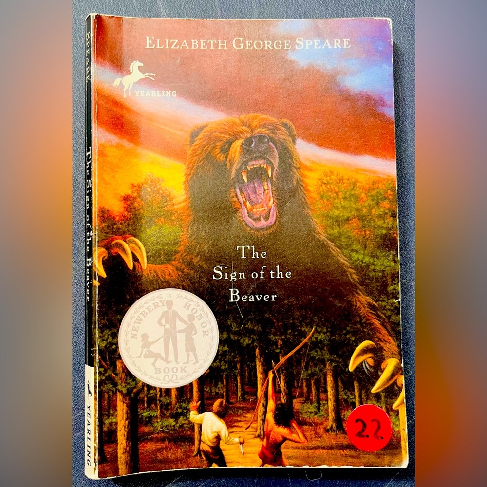 💜The Sign of the Beaver pb book